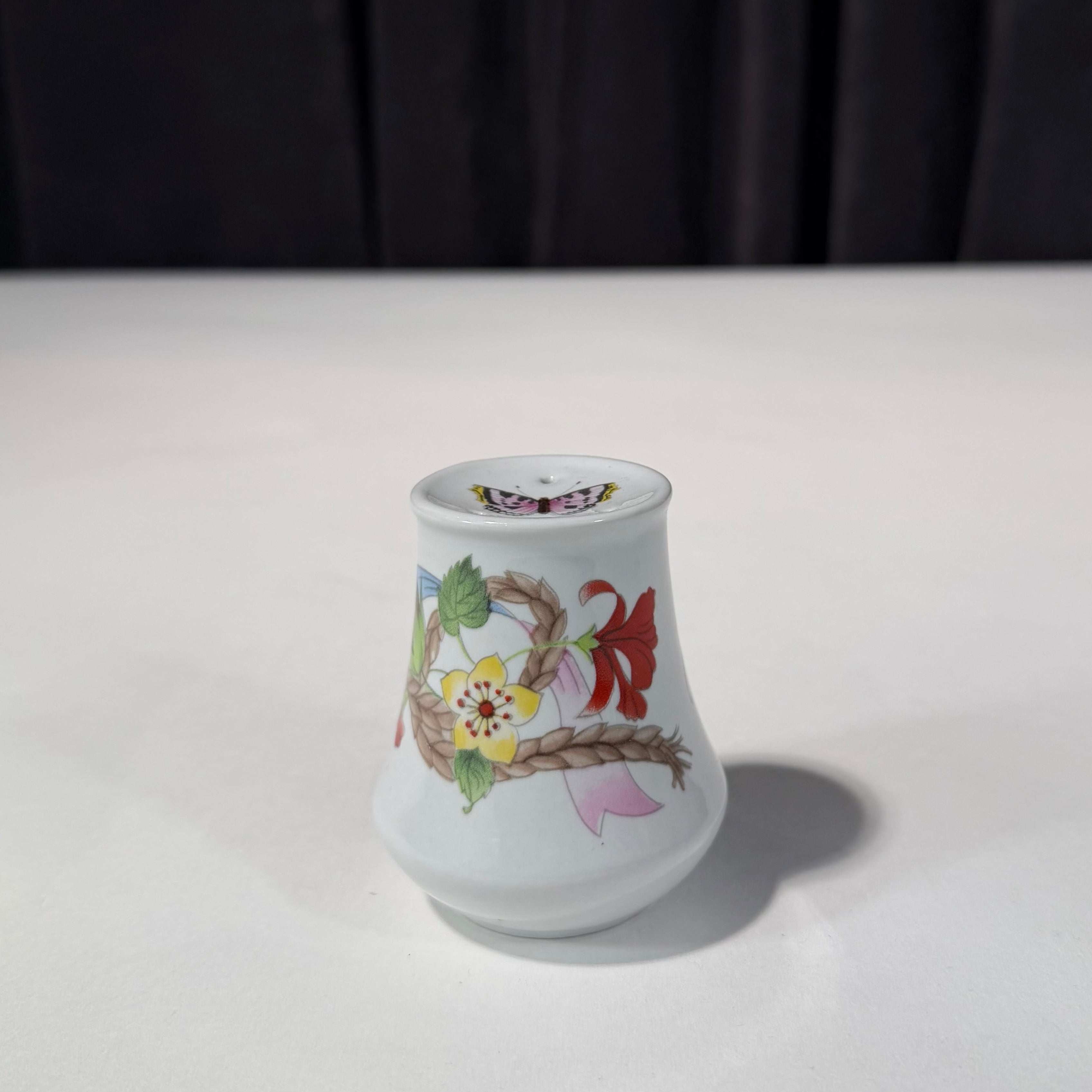 Vintage Gucci Flora Print Salt Shaker