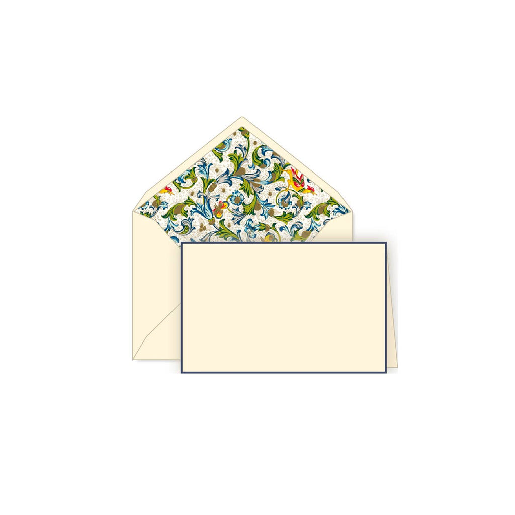 Rossi 1931 100% Cotton Bordered Folded Cards Letter Set