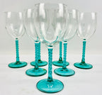 Vintage Angelique Aqua By Crystal D'Arques-Durand