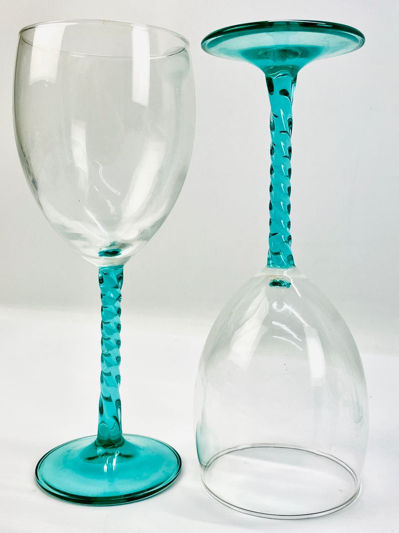 Vintage Angelique Aqua By Crystal D'Arques-Durand