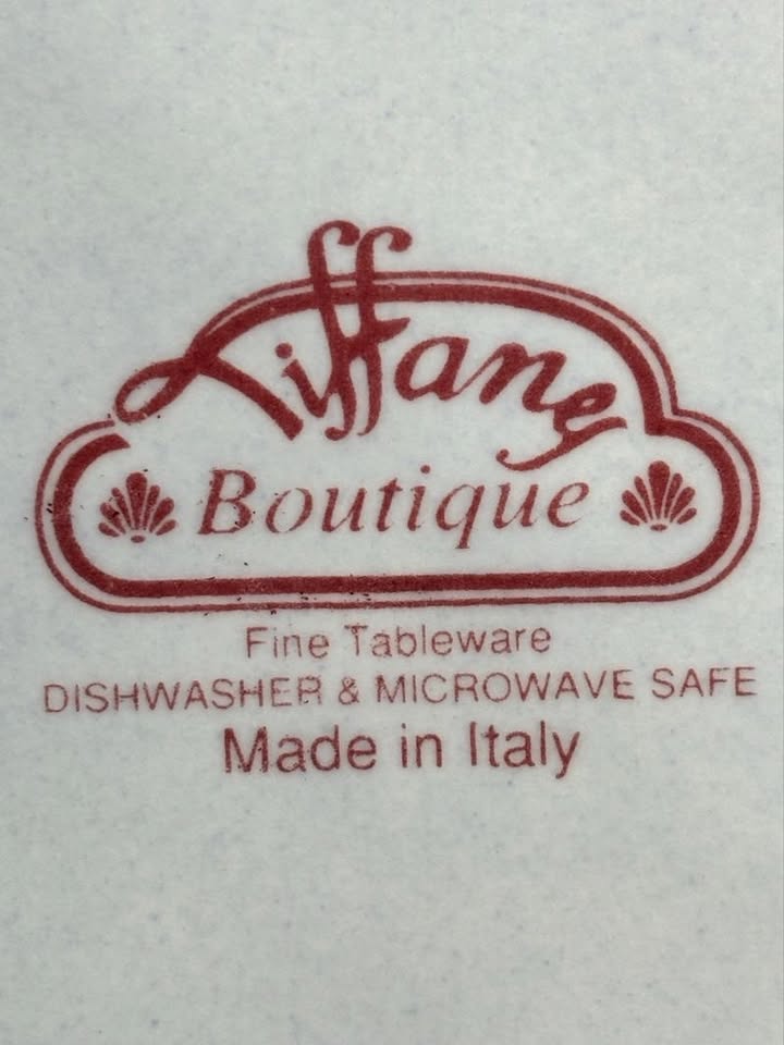 Tiffany Boutique Serving Plate