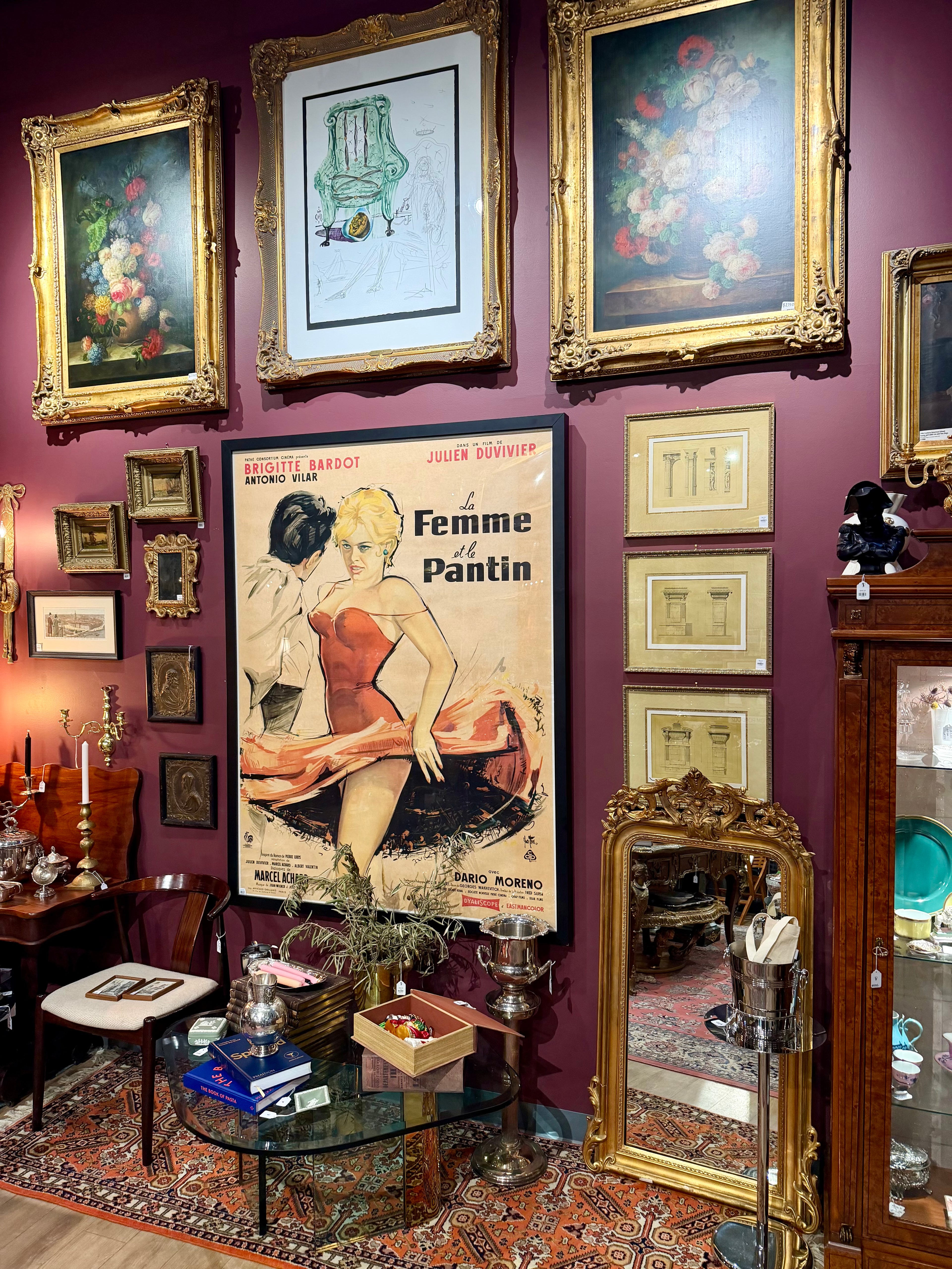 Brigitte Bardot's La Femme et le Pantin , Original French Poster