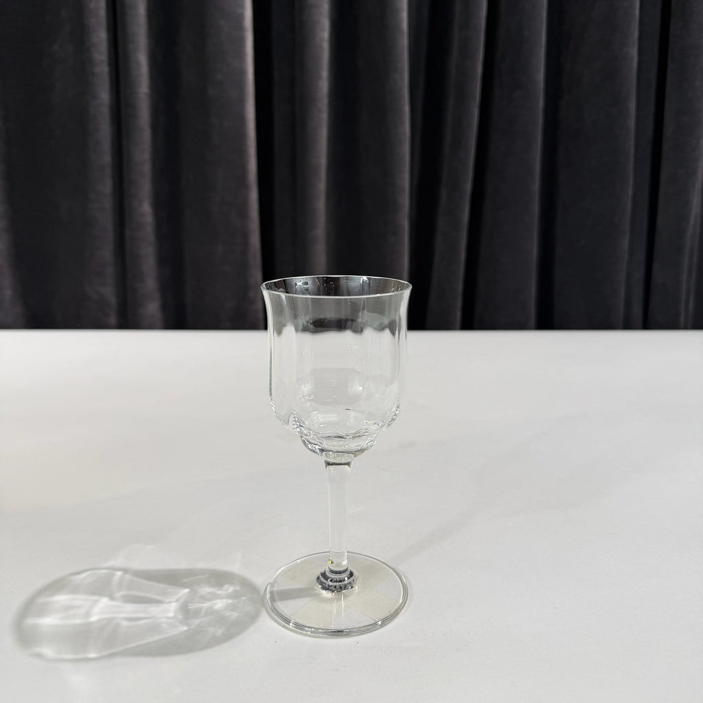 Baccarat "Capri Optic" Crystal Aperitif Glass