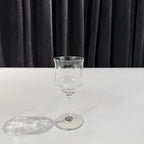 Baccarat "Capri Optic" Crystal Aperitif Glass