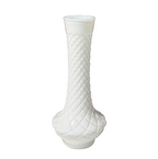 Milk Glass Tall Vase