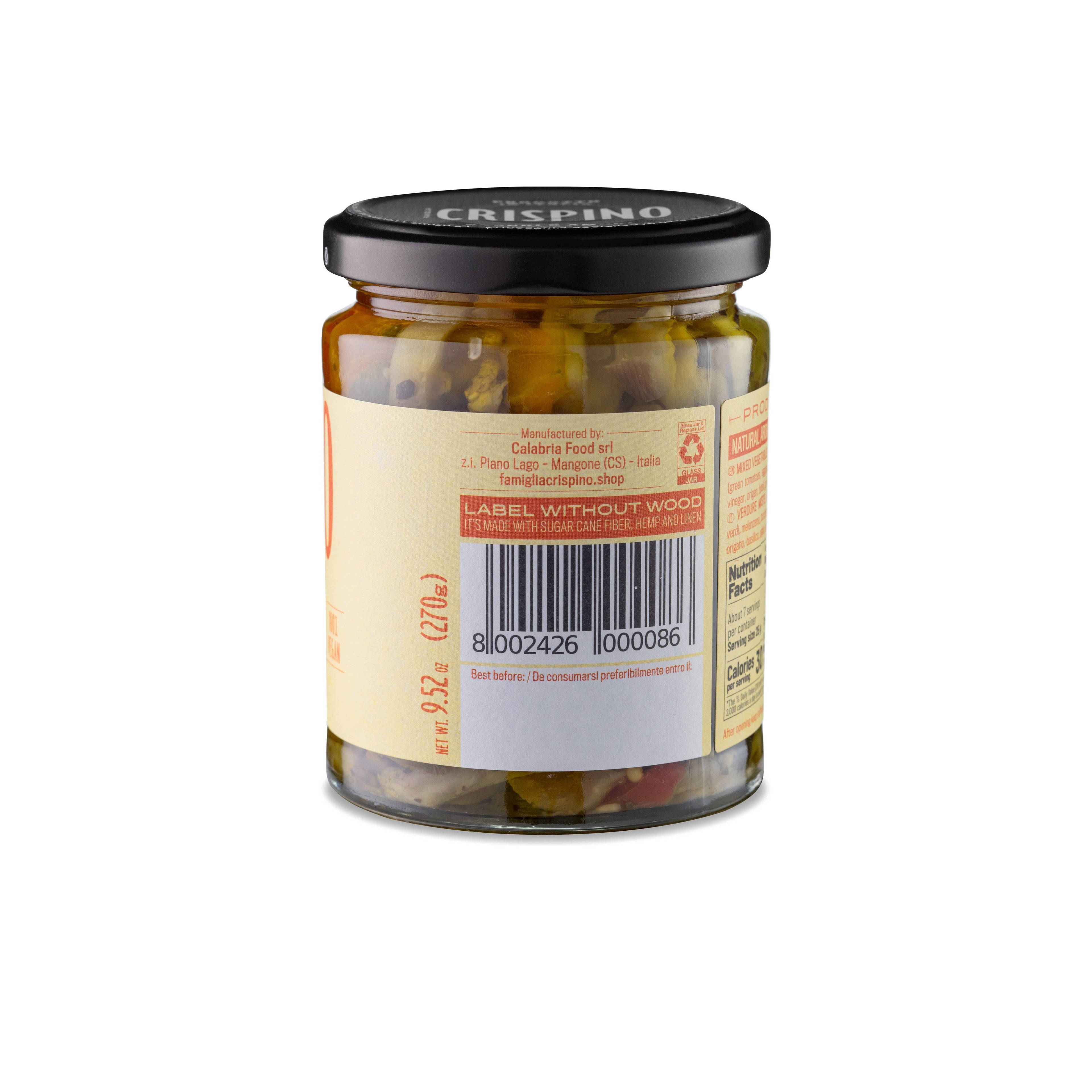 ANTIPASTO CALABRESE - MIX VEGETABLES | vegan | gluten free