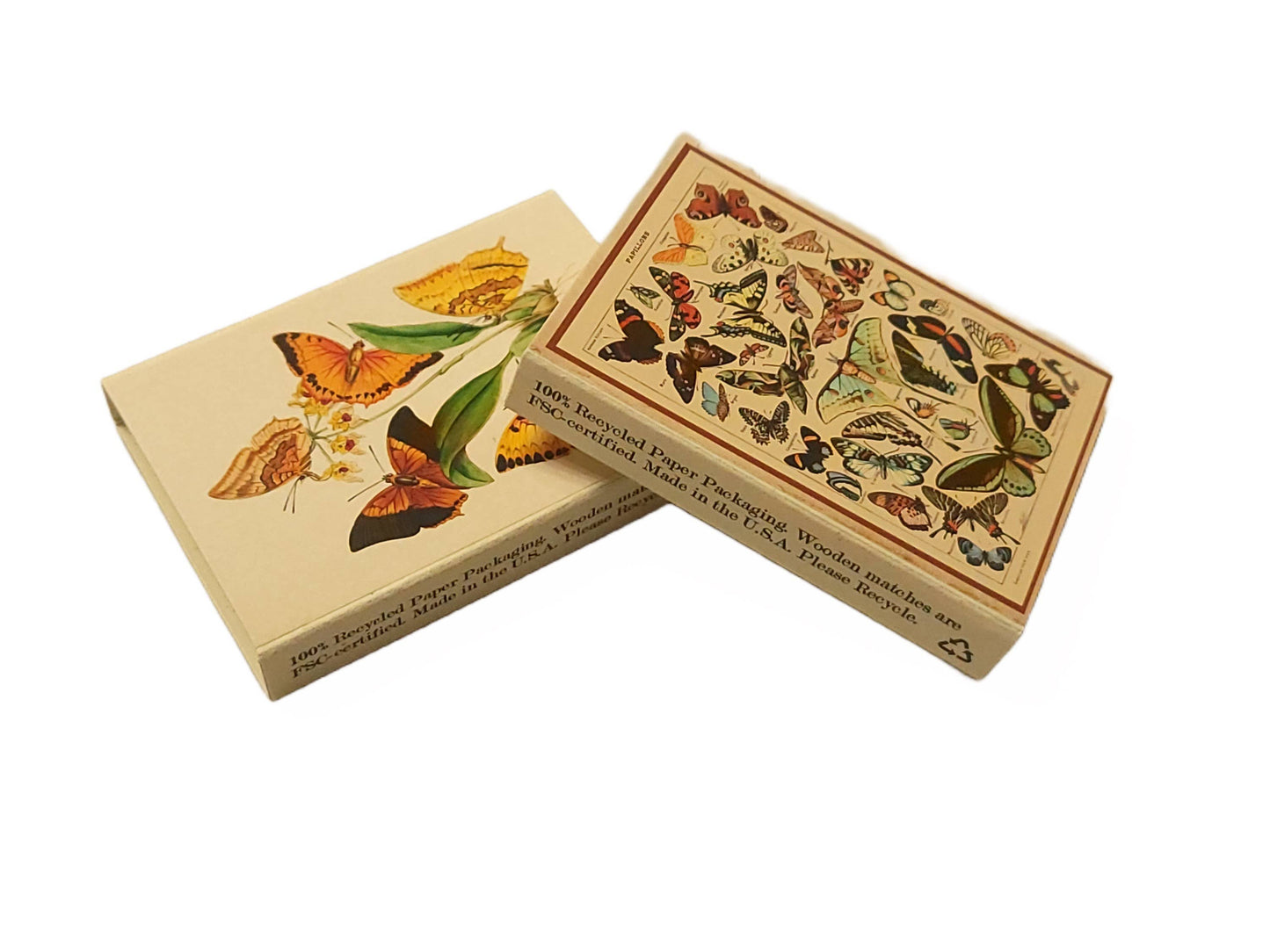 "Beautiful Butterflies" Handmade Decorator Matchbox Lot