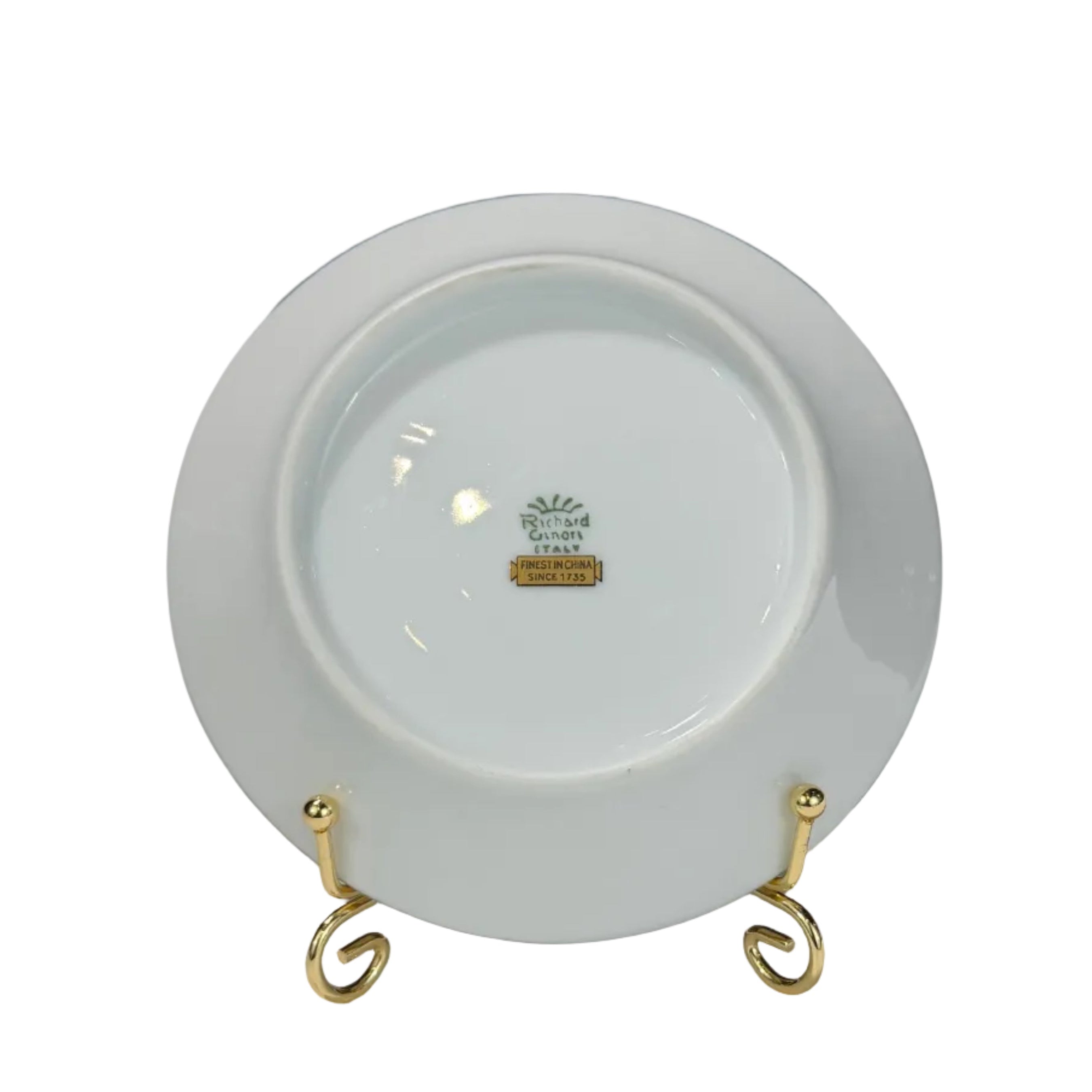 Ginori Impero Yellow  Cup and Saucer