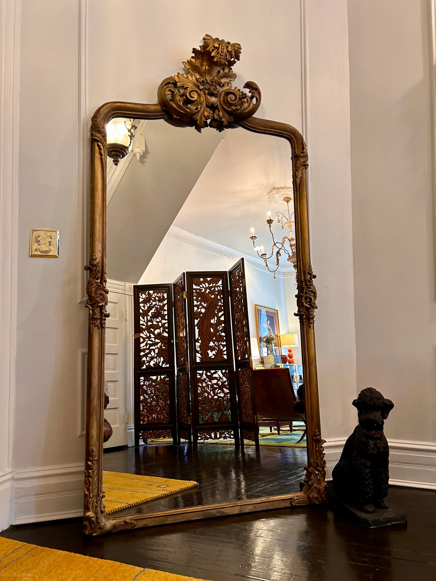 Large Gilt Pier Mirror