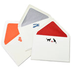 Original Crown Mill First Engraved Color Themed Note Cards