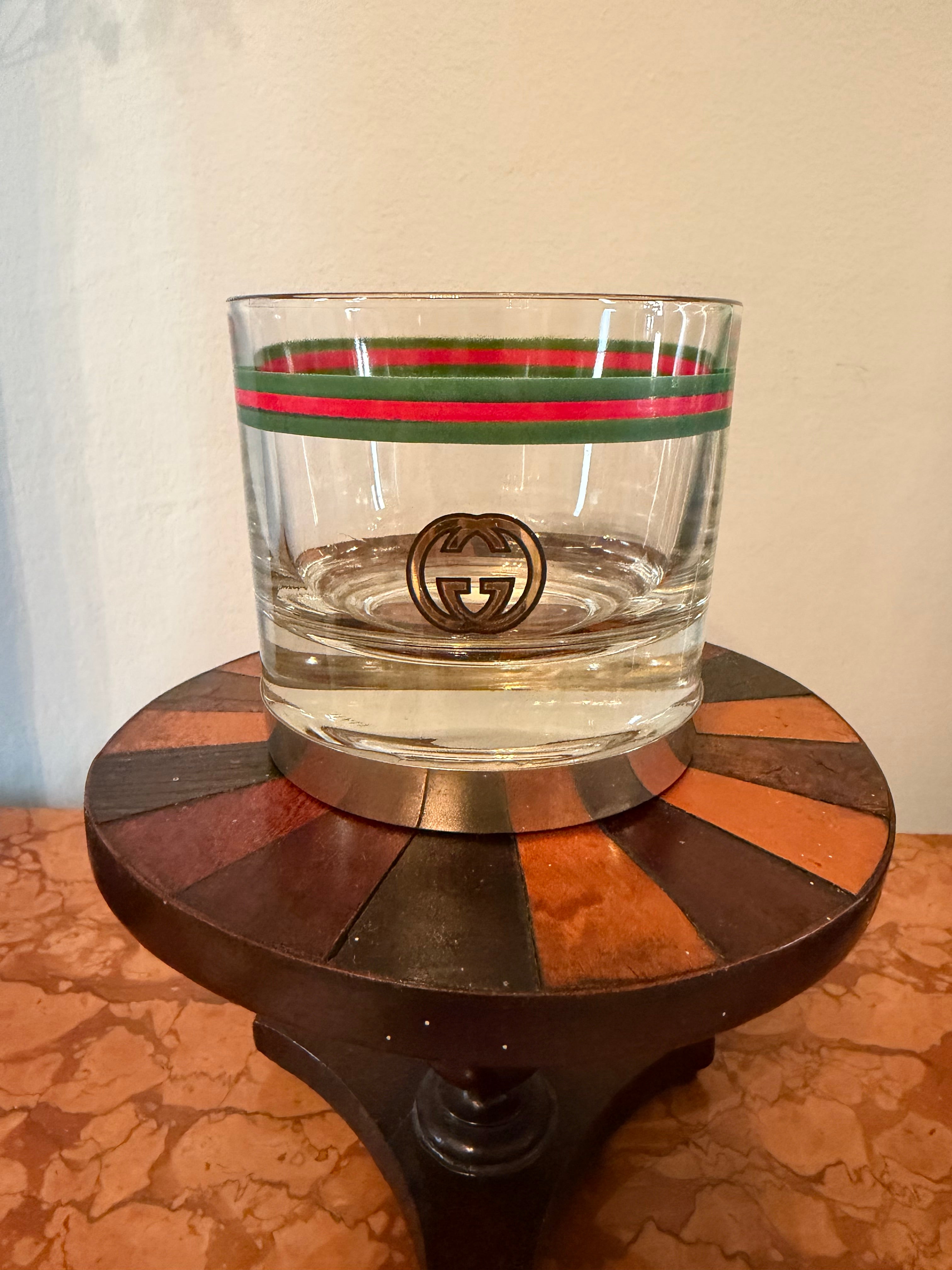 Gucci Glassware Set-Rocks Glasses & Pitcher