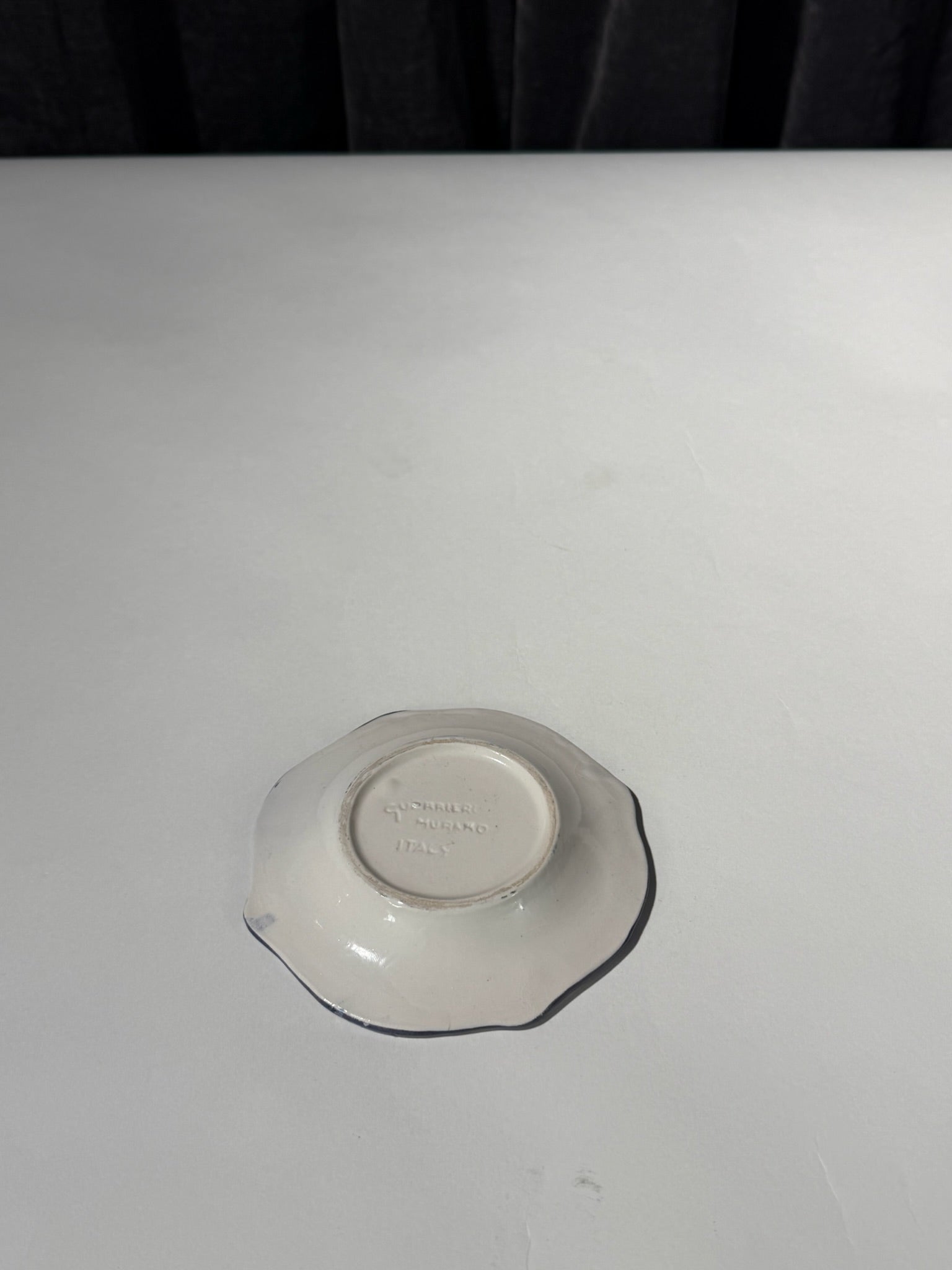 Vintage Guerrieri Murano Hôtel Luna Venezia Trinket Dish