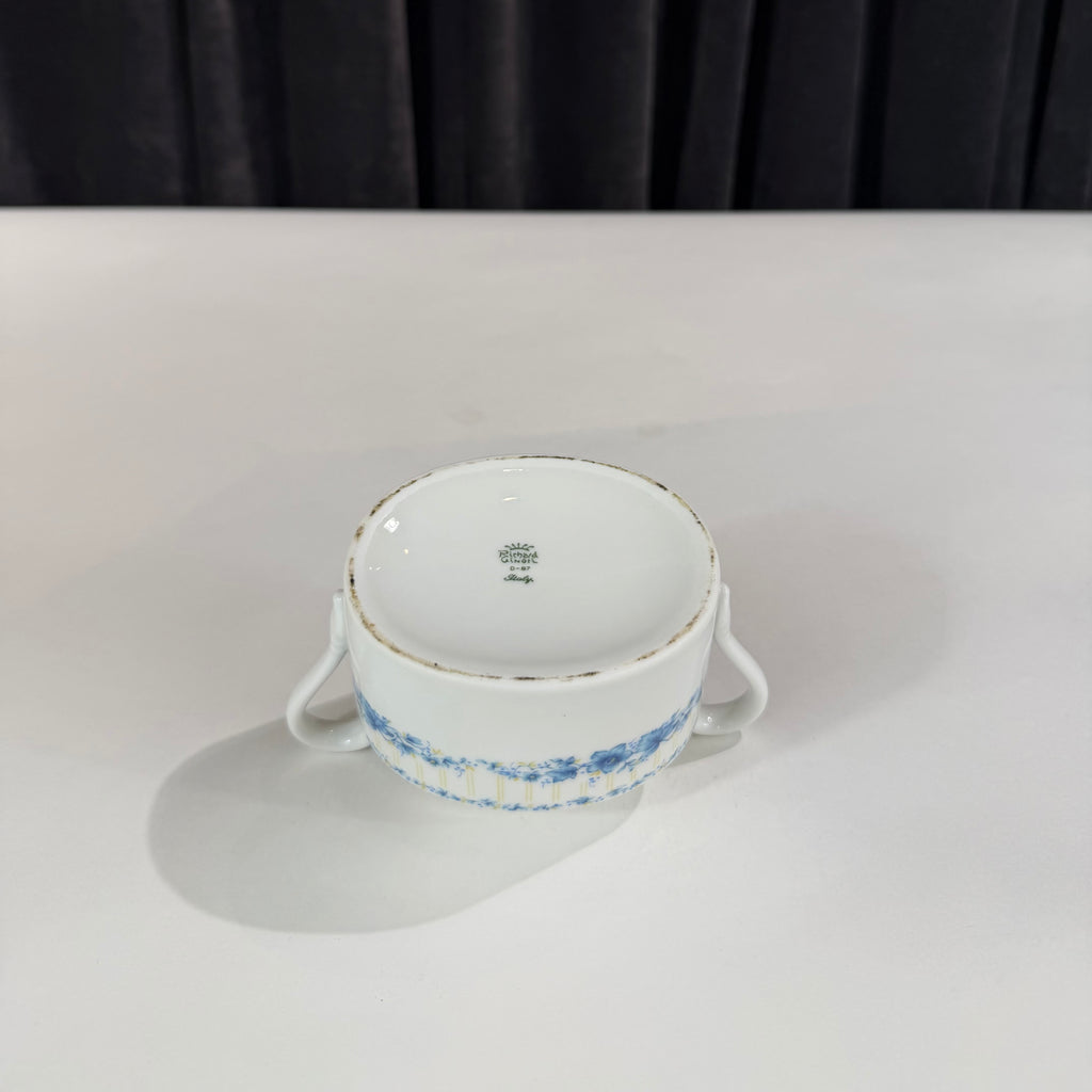 Richard Ginori Blue Flower Tea Set