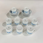 Richard Ginori Blue Flower Tea Set