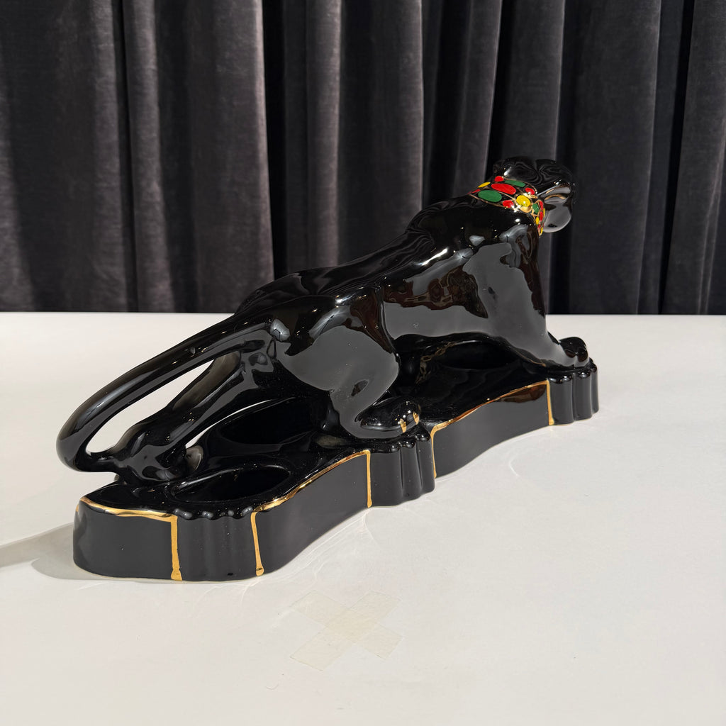 1950s Black Panther Candy Dish