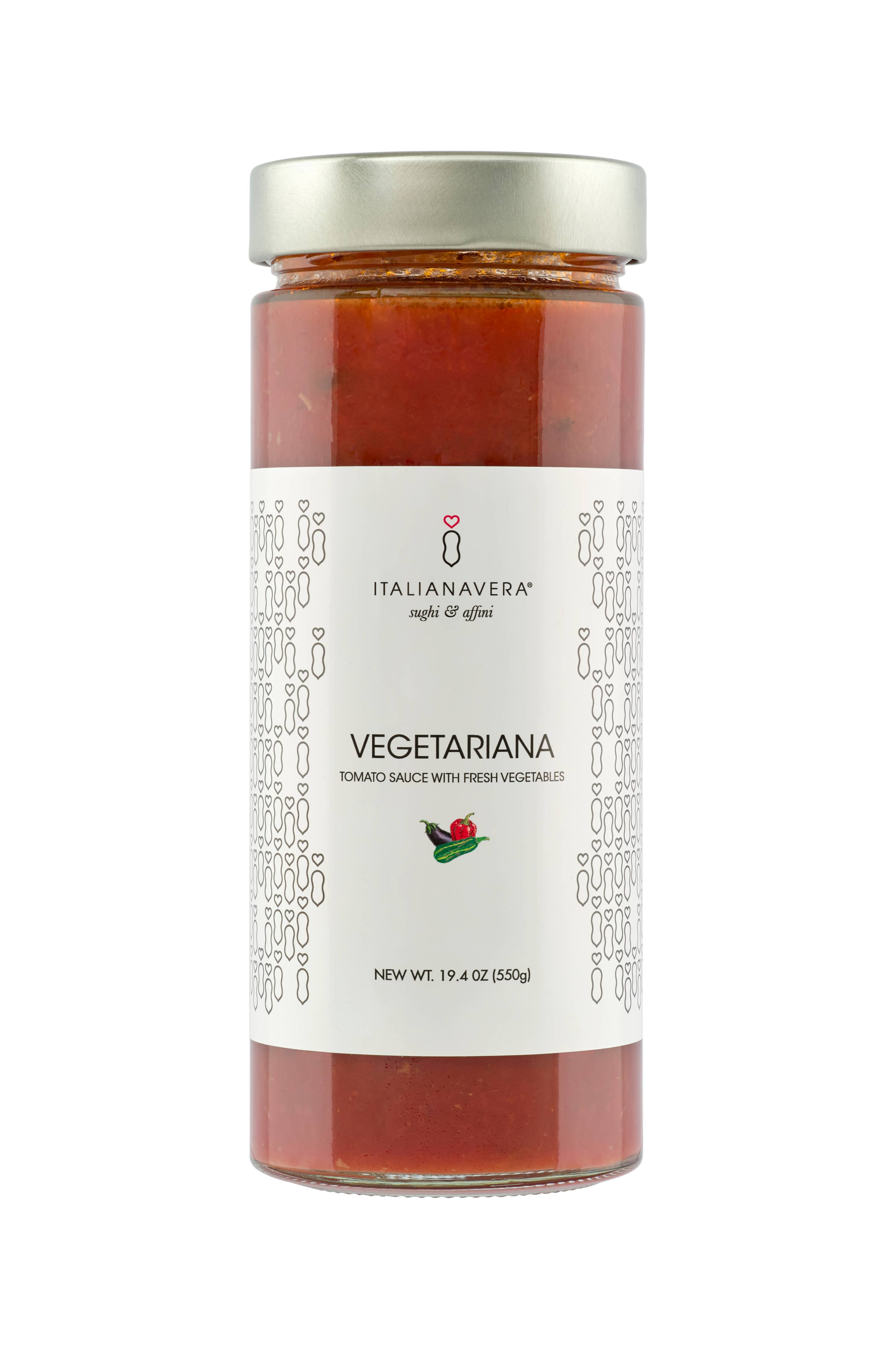 Vegetariana Tomato Sauce with Vegetables by Italianavera