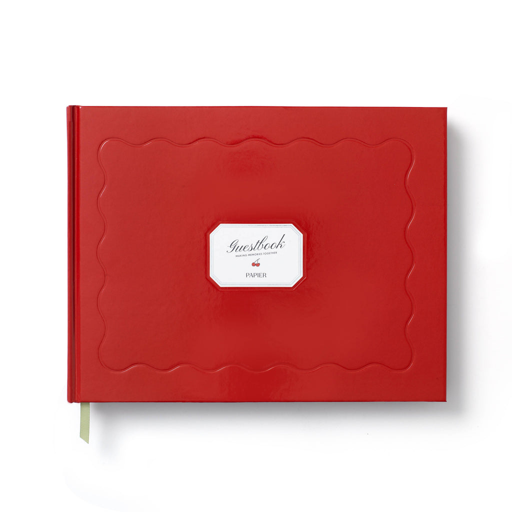 Guest Book, Hardcover - Cherry on Top