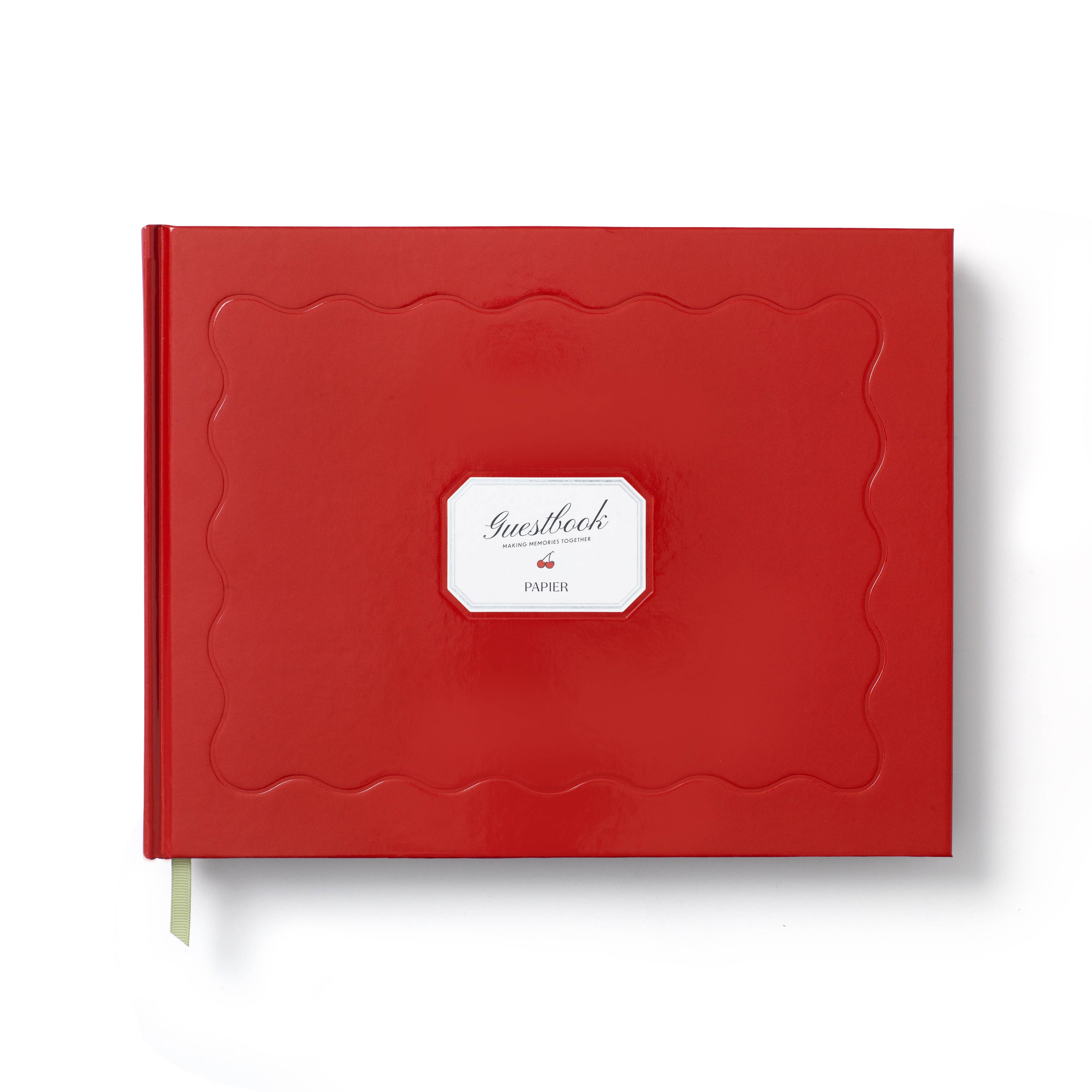 Guest Book, Hardcover - Cherry on Top
