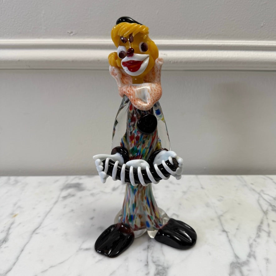 Murano Clown Figurine