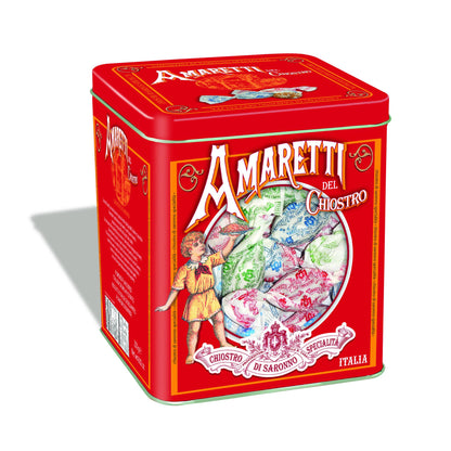 Amaretti Mini Square Tin by Chiostro di Saronno