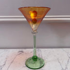 Strini Art Glass Martini Glass