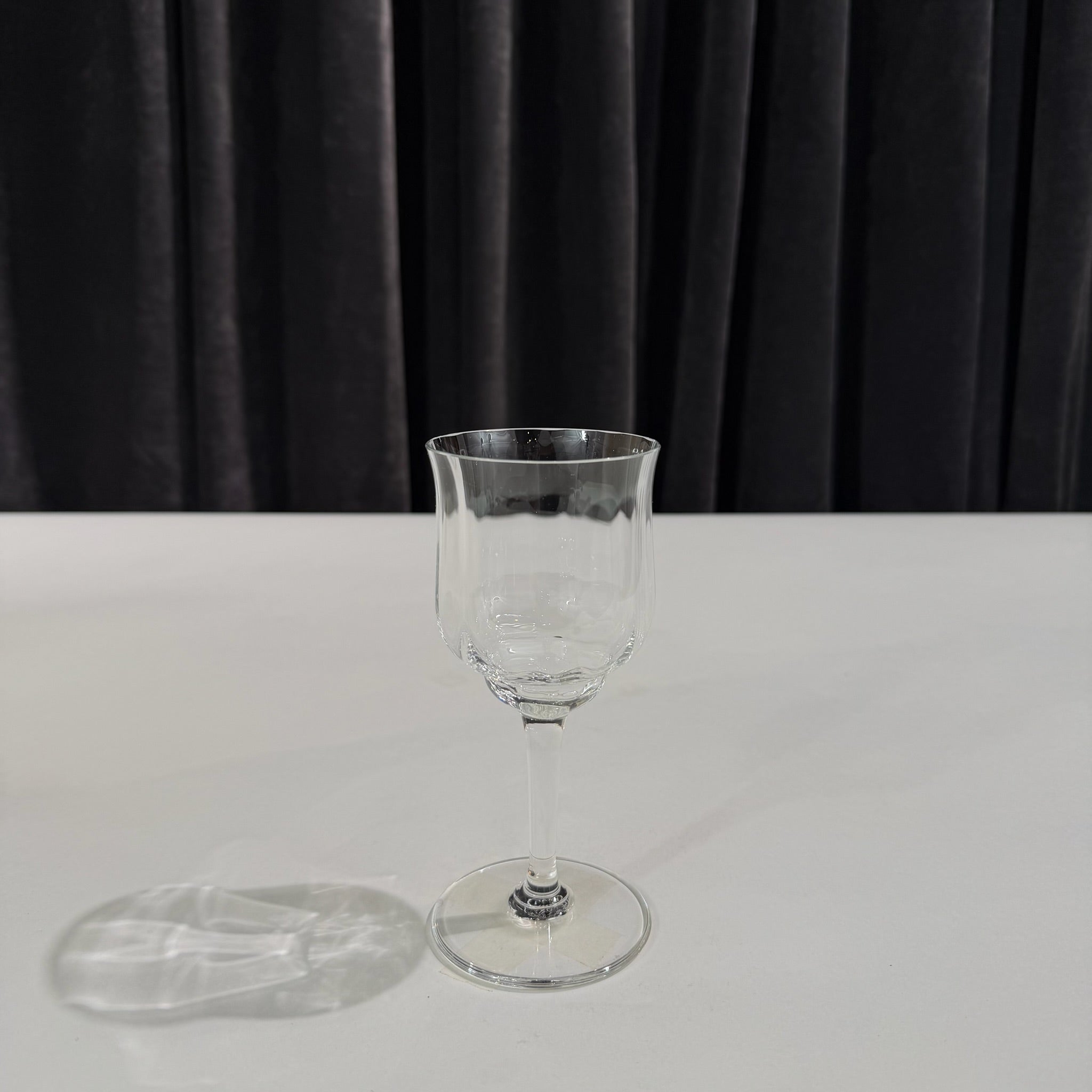 Baccarat "Capri Optic" Crystal Aperitif Glass