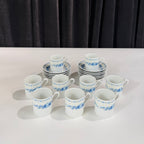 Richard Ginori Blue Flower Tea Set