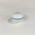 Richard Ginori Striped Porcelain Pill Box