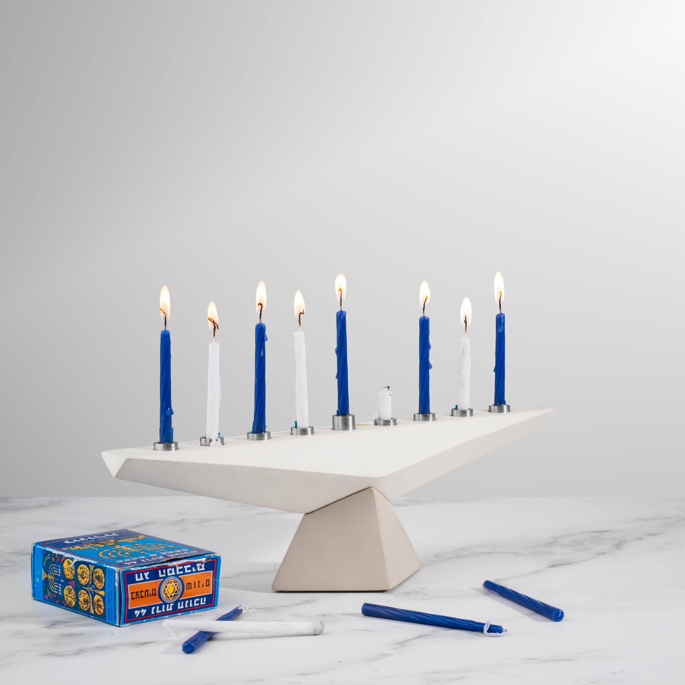 Frank Lloyd Wright Ark Menorah - Judaica - Chanukah