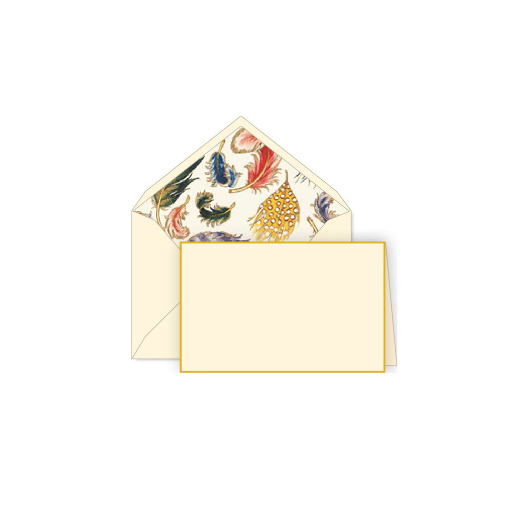 Rossi 1931 100% Cotton Bordered Folded Cards Letter Set