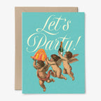 Let's Party  | Birthday Card | Vintage Art