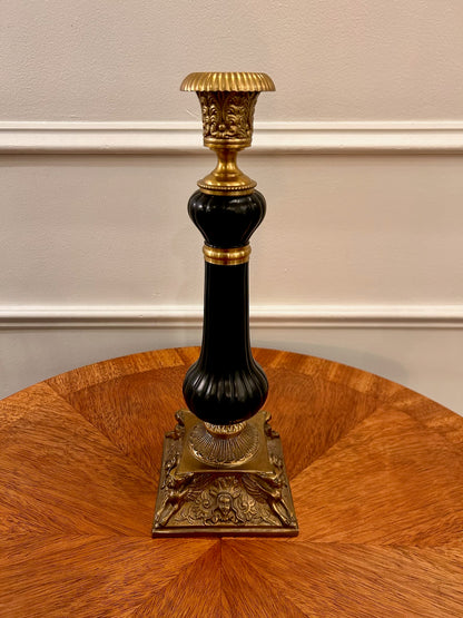 Gold and Black Candlestick