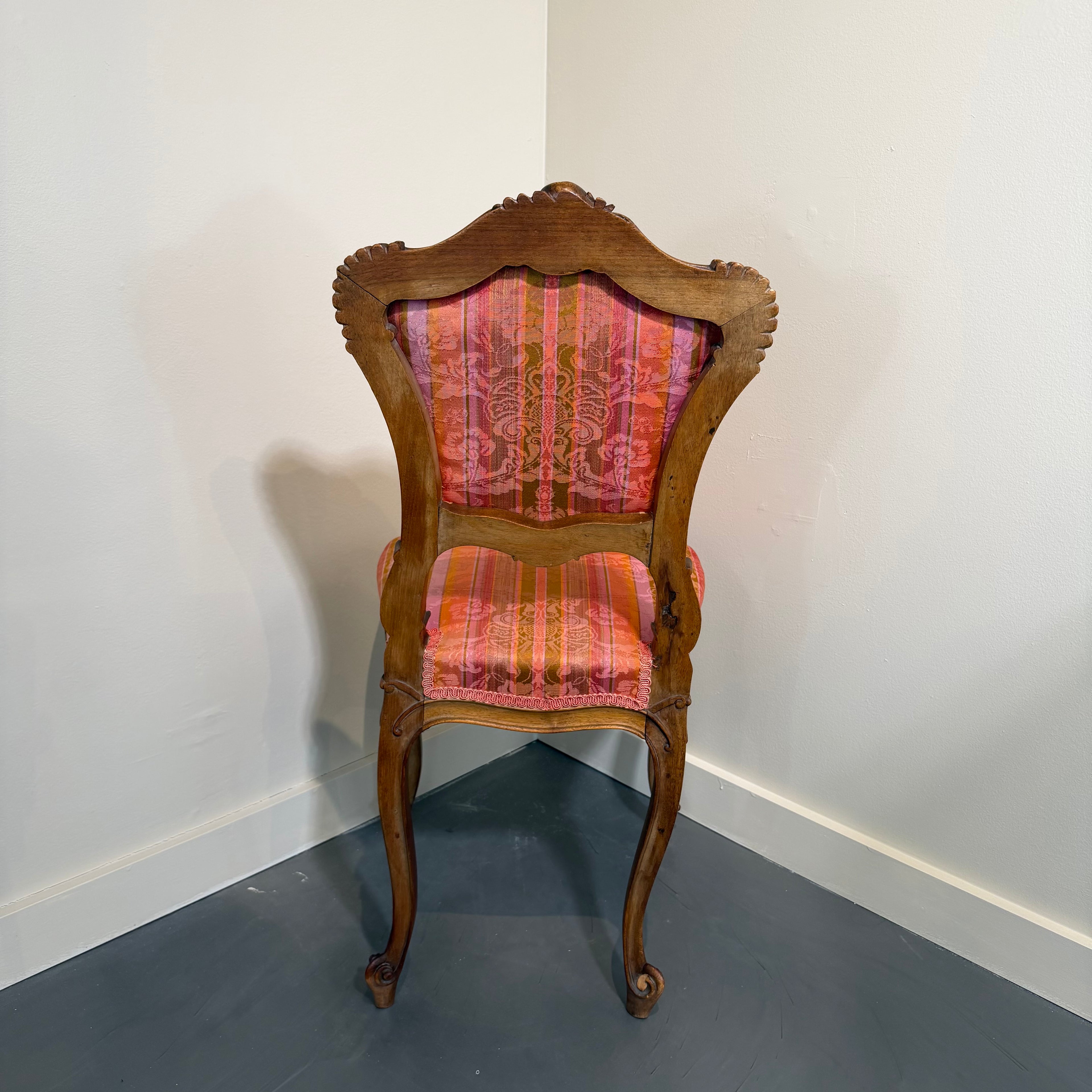 Reupholstered Louis XV Style Chairs (Pair)