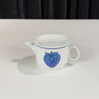 Richard Ginori "Fragoletta" Blue Strawberry Tea & Coffee Service