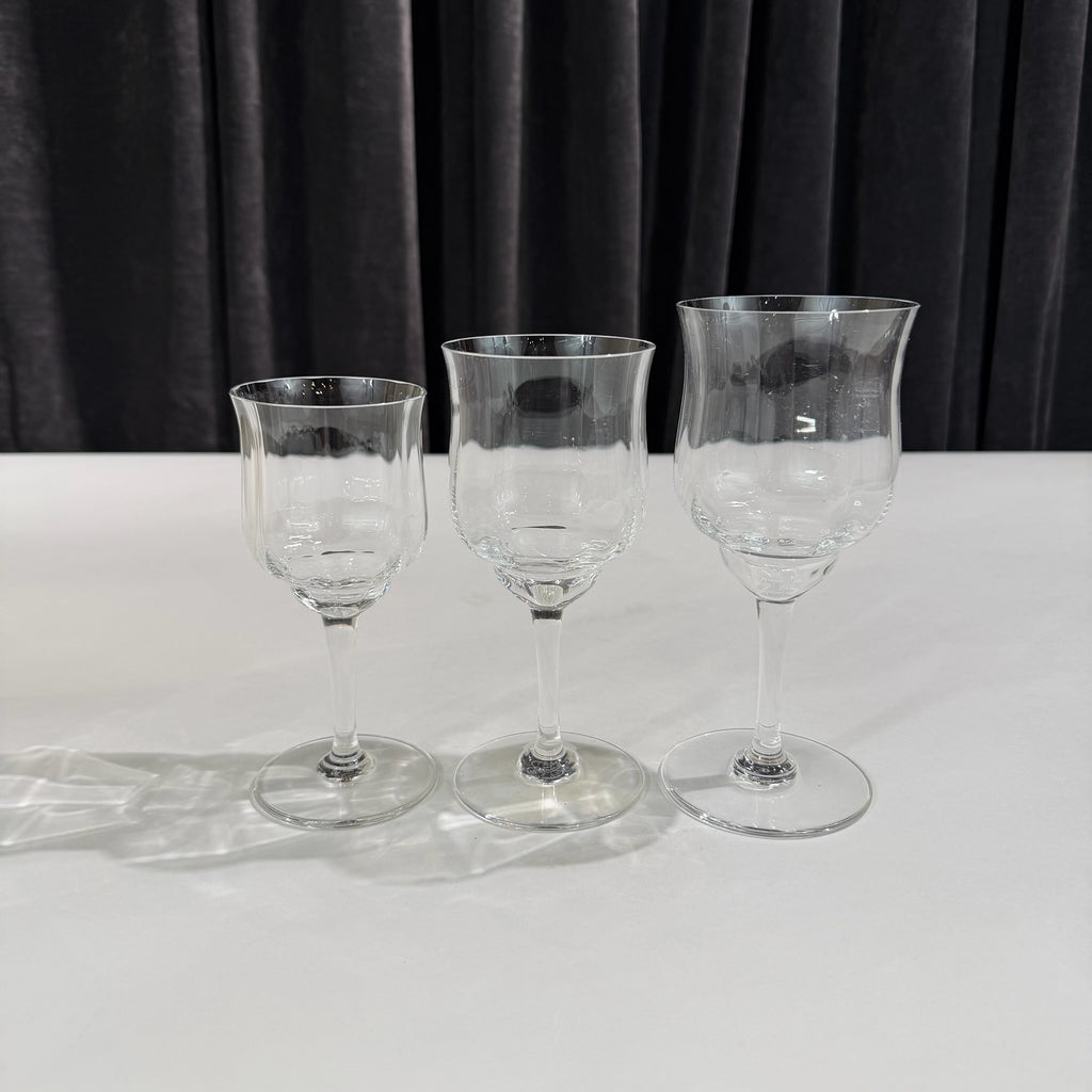 Baccarat Capri (Optic) Tall Water Goblet