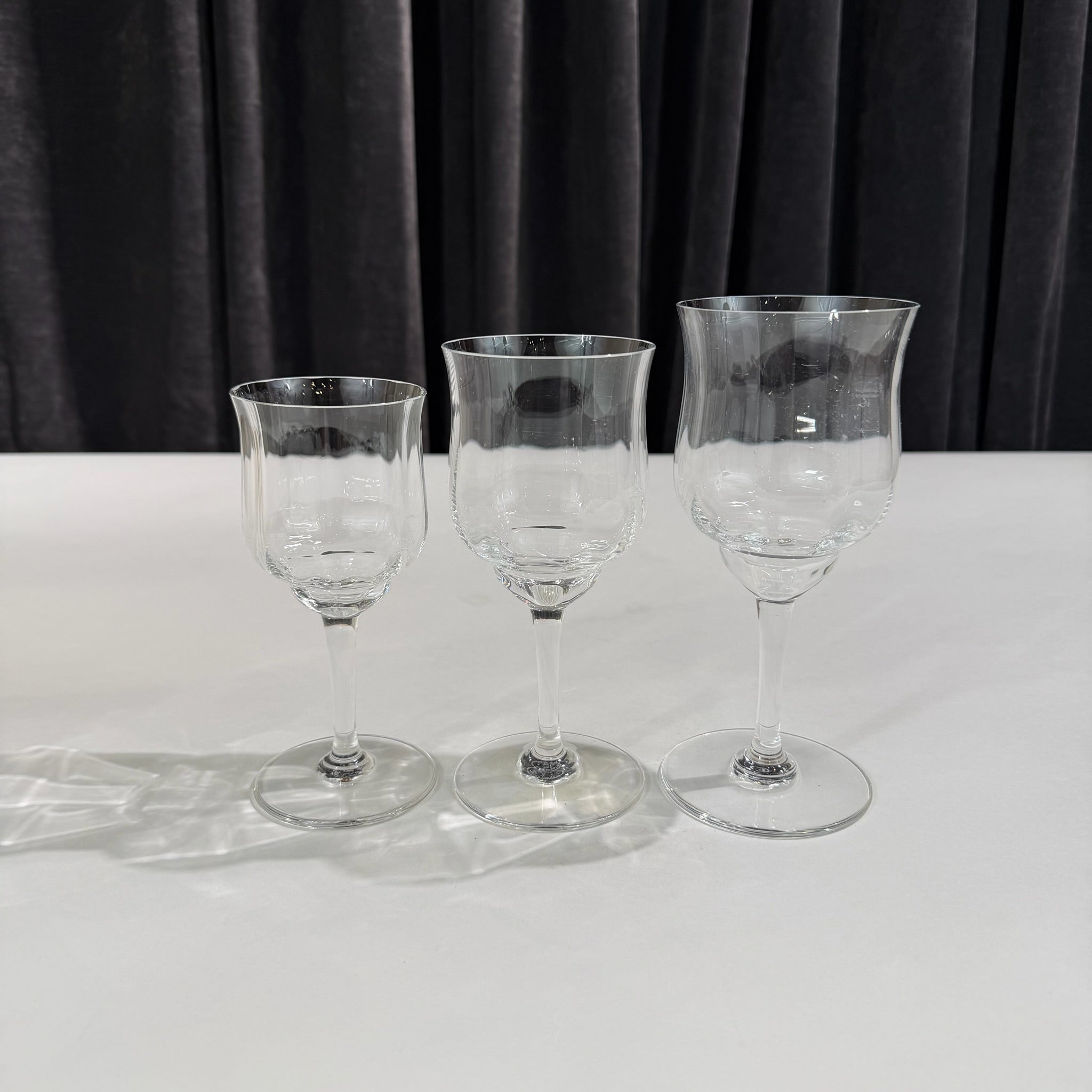 Baccarat Capri (Optic) Tall Water Goblet