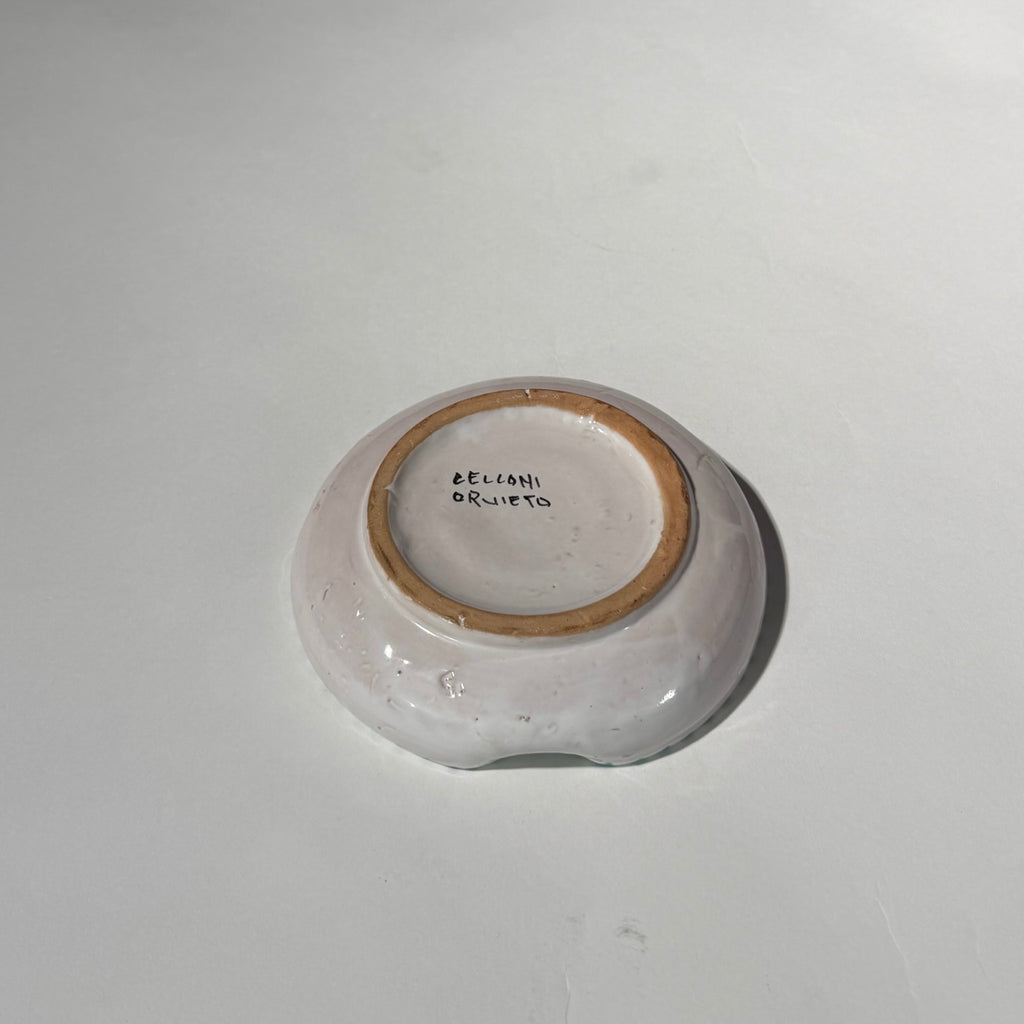 Vintage Belloni Orvieto Hotel Maitani Ceramic Dish