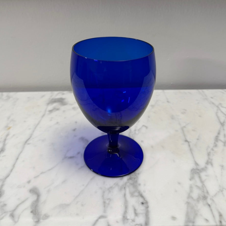 Cobalt Blue Goblet