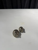 Silver Salt & Pepper Quail Shakers