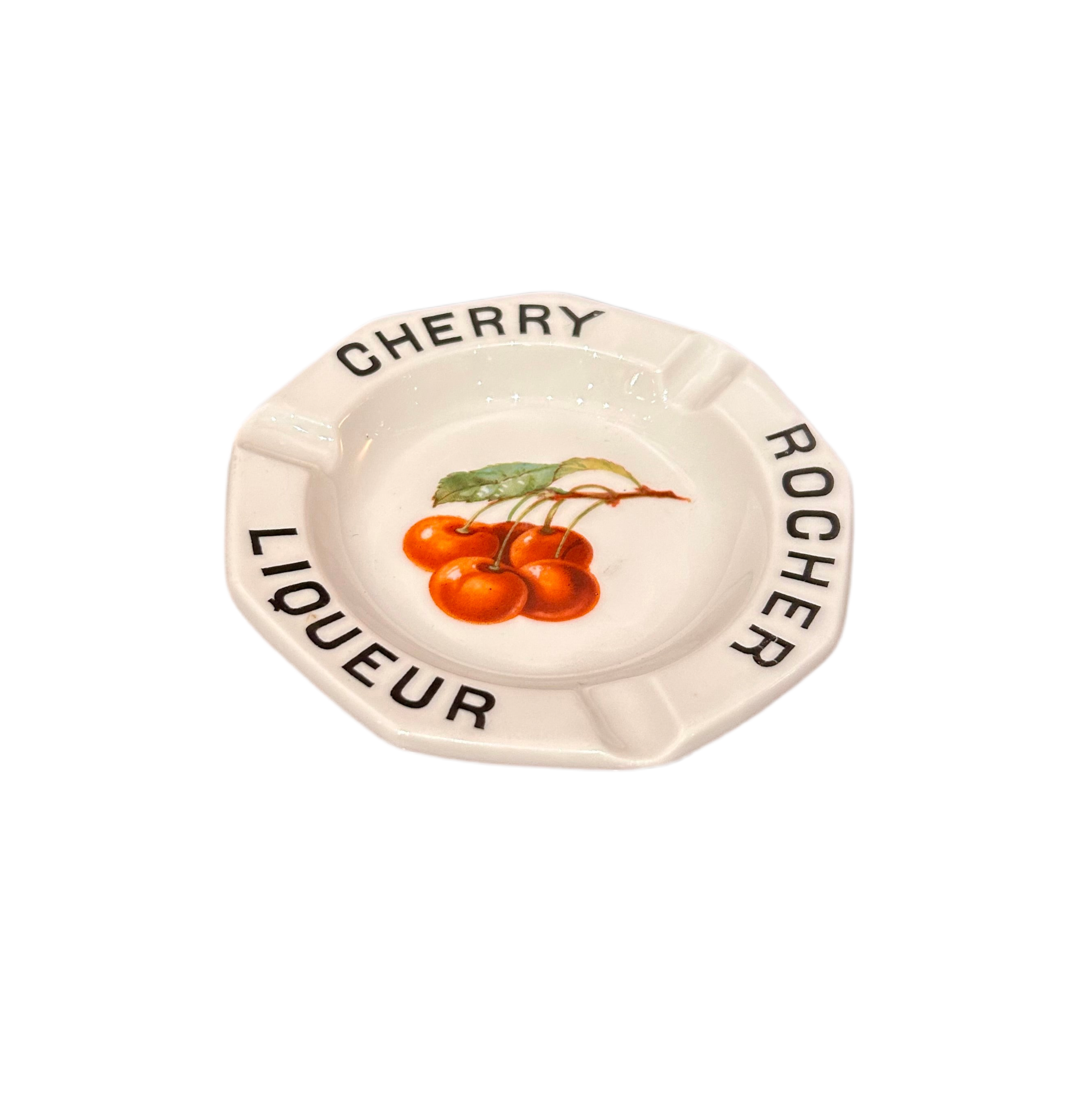 Cherry Rocher Liqueur Ashtray