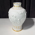 19th Century Capodimonte Glazed Ceramic Vase