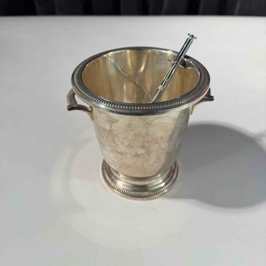 French Small Ice Bucket with Thongs