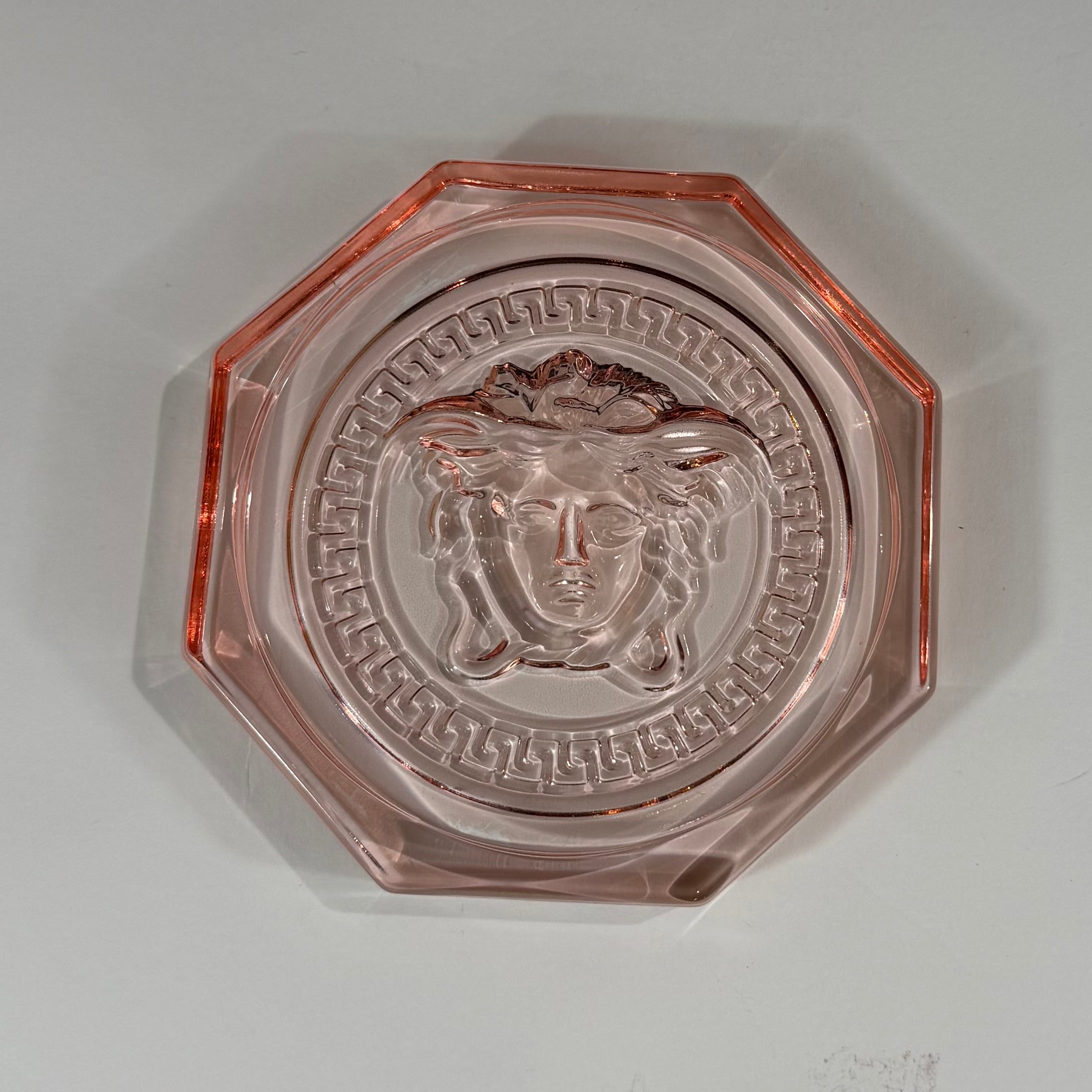 Medusa Lumière Crystal Coaster by Versace x Rosenthal