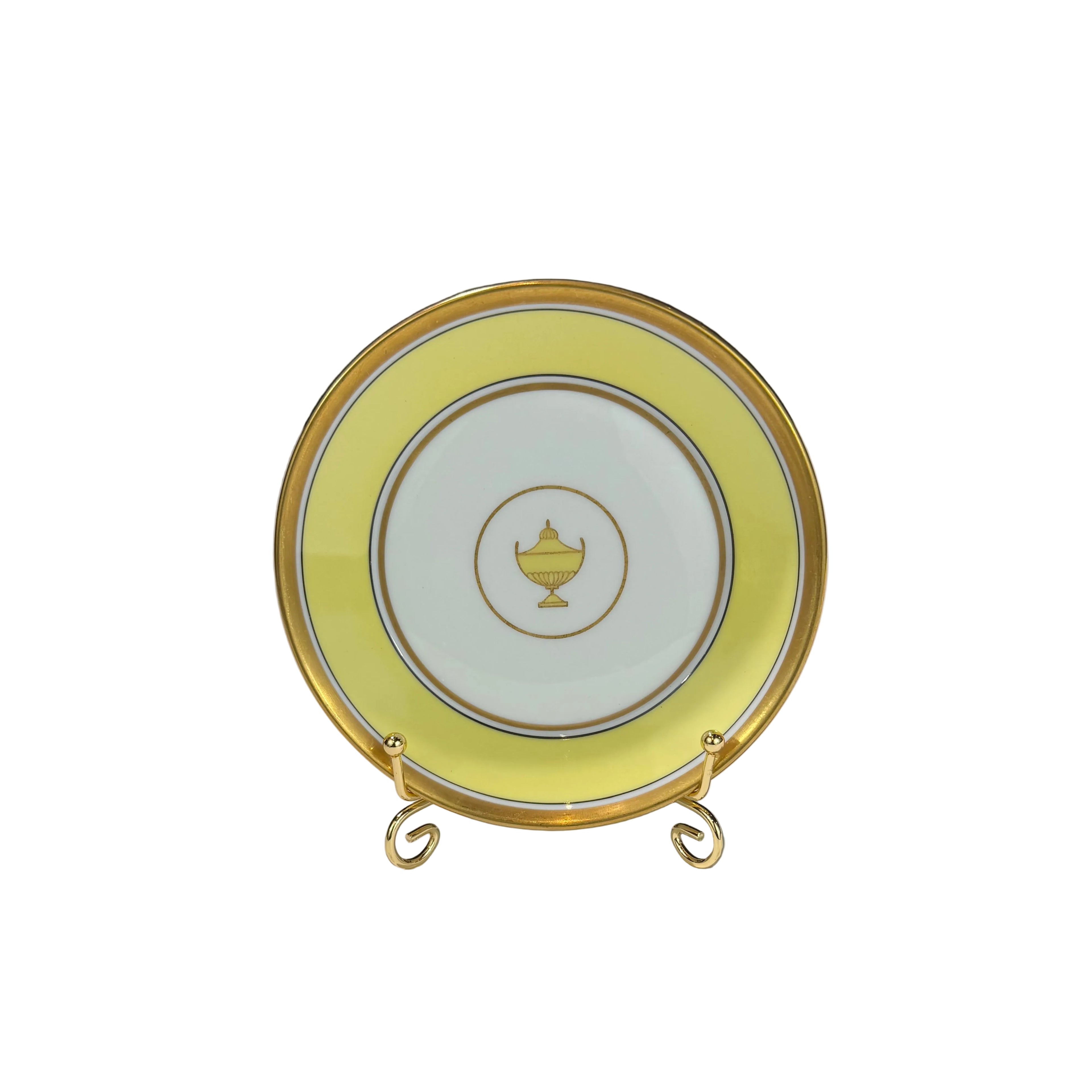 Ginori Impero Yellow  Cup and Saucer