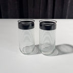 MD MCM B&W Glass pair