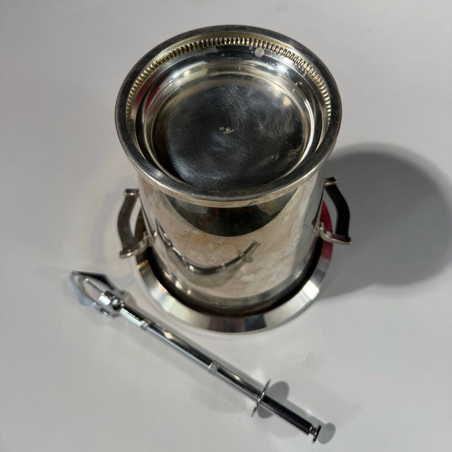 French Small Ice Bucket with Thongs