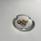 Vintage Belloni Orvieto Hotel Maitani Ceramic Dish