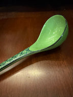 Gravy Spoon- Ginori Oriente Italiano Malachite