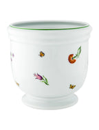 Tiffany Garden Limoges Porcelain Cachepot