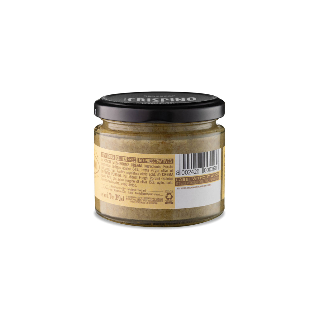 PORCINI MUSHROOMS BRUSCHETTA, Vegan, Spreadable dressing